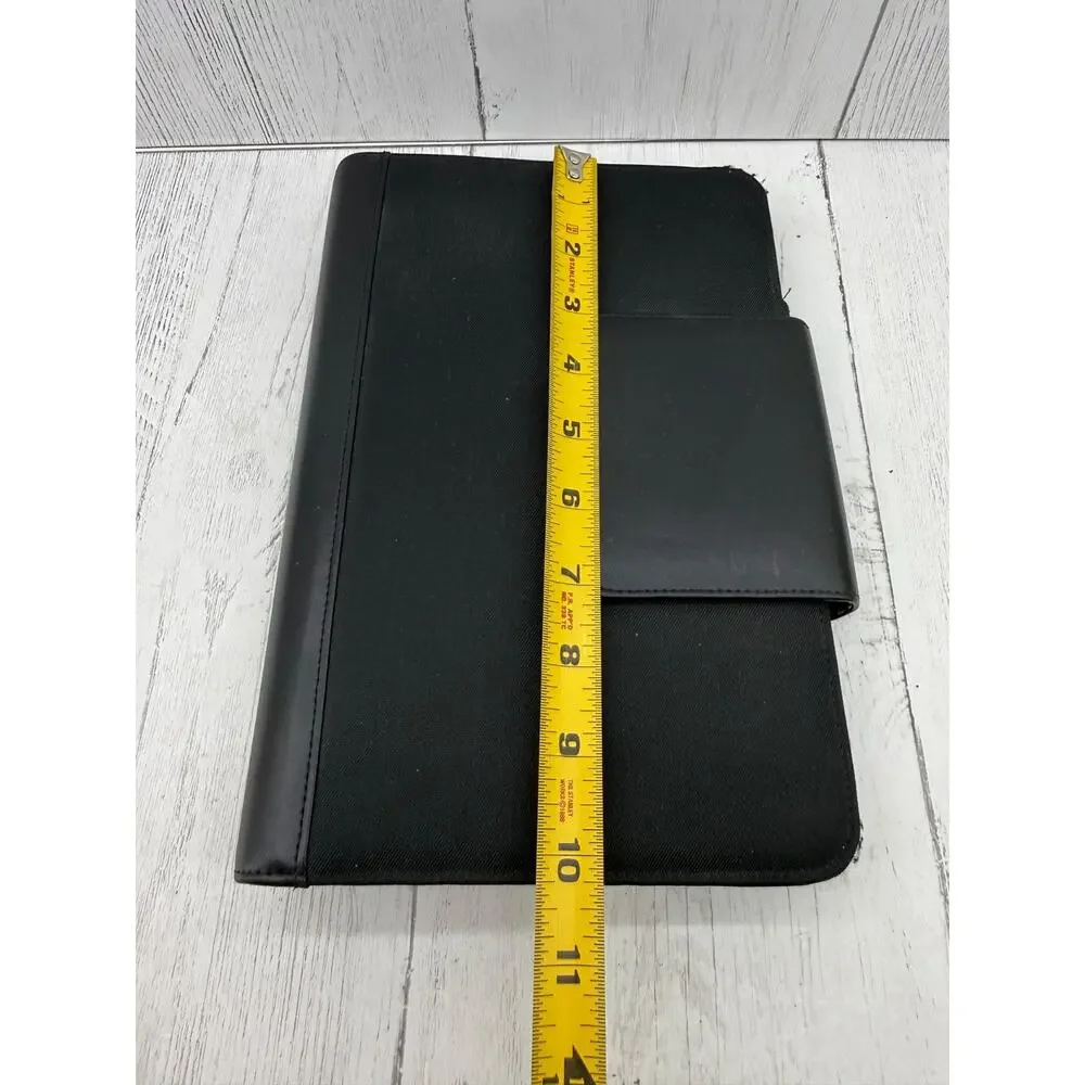 365 Franklin Covey Black Nylon Fabric Organizer Binder Calendar Planner 10
